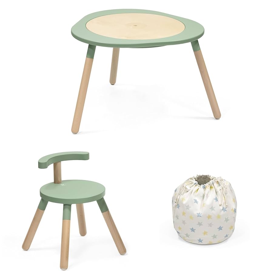Amazon | Stokke ストッケ 【セット商品 テーブル+チェア+